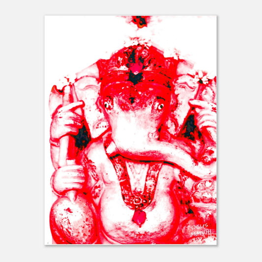 Ganesh - Indian's colors - OcusArt Gallery